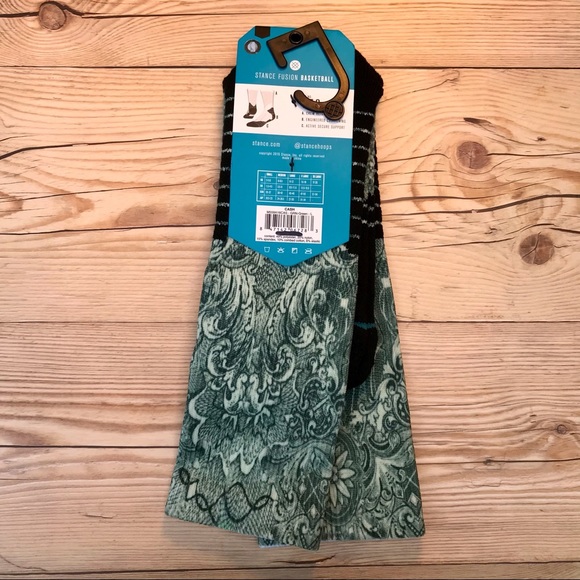 Stance Fusion Basketball Cash Men’s Crew Socks - Picture 2 of 13